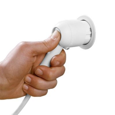 Fiche à extraction rapide Legrand plastique blanc