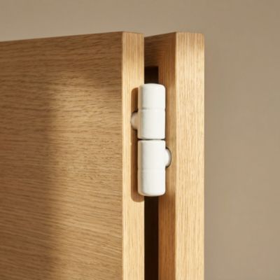 Fiche à visser blanc 11 x 40 mm vendue par 2