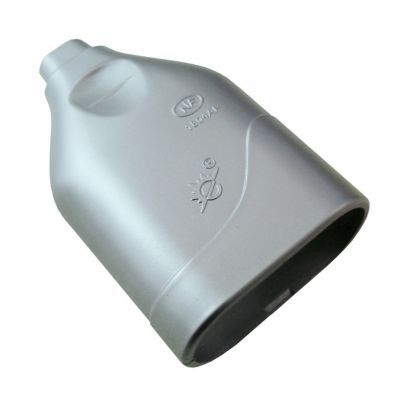 Fiche femelle 6A métal Zenitech plastique gris