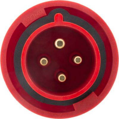 Fiche mâle IEC309 3P+T 16A - Zenitech