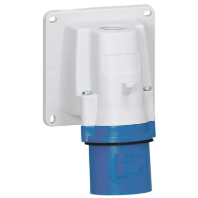 Fiche ou fiche inclinée saillie P17 IP44 16A - 200V à 250V - 2P+T - LEG057584