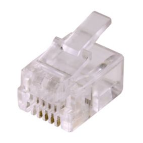 Fiche RJ11 Mâle à câbler Blyss plastique