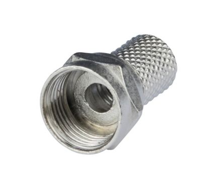 Fiche TV Mâle à câbler pour PF100/RG6 Blyss, lot de 2