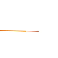 Fil 1,5mm² H07VU orange couronne 100m