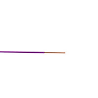 Fil 1,5mm² H07VU violet couronne 100m
