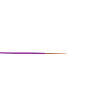Fil 1,5mm² H07VU violet couronne 100m