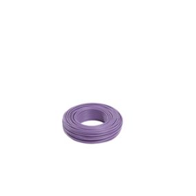 Fil 1,5mm² H07VU violet couronne 25m