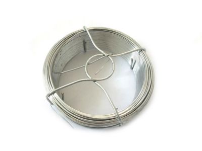 Fil à lier Blooma en acier coloris argent Ø.1,10 mm x L.50 m