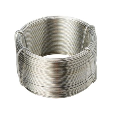 Fil d'acier Diall ø1.5 mm, 30 m Argent