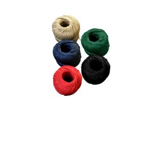 Fil de lin poli Jany France 80m noir ép.3mm