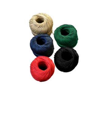 Fil de lin poli Jany France 80m vert ép.3mm