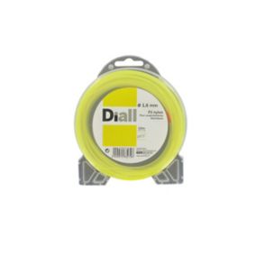 Fil de nylon rond Diall Ø1,6mm L.15m