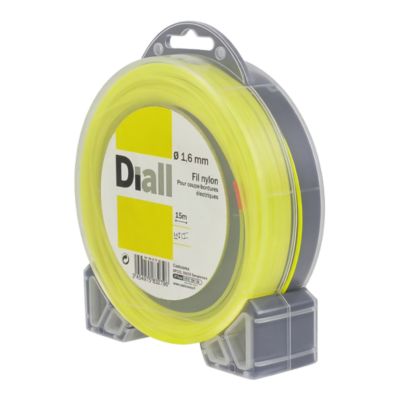 Fil de nylon rond Diall Ø1,6mm L.15m