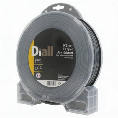 Fil de nylon titanium Diall Ø3mm 56m