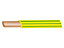 Fil électrique H07VR 16 mm² Nexans vert/jaune vendu au mètre linéaire
