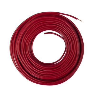 Fil électrique H07V-U 1,5mm² rouge - 25m - Zenitech