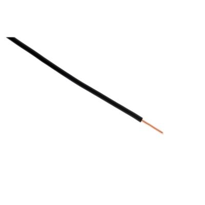 Fil électrique H07V-U 2,5mm² noir - 25m - Zenitech