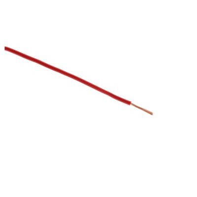Fil électrique H07VK 1x1,5mm² rouge - 5m - Zenitech