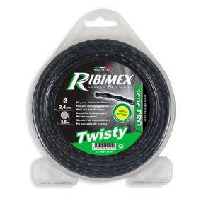 Fil torsadé Twisty 15m 2,4mm pour tête de débroussailleuse