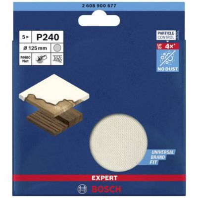Filet abrasif EXPERT M480 125 mm G240, lot de 5 | Castorama