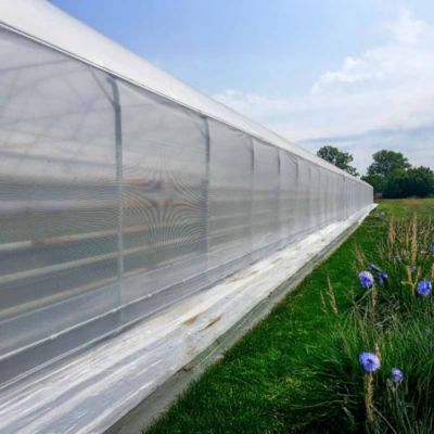 Filet Brise-vent - ombrage Blanc- 106gr/m - Long 10 m, Larg 4 m