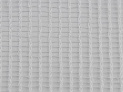 Filet échafaudage 100g/m² - Mailles rectangulaires et rigides - Réutilisable Blanc 3m x 50m