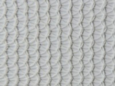 Filet échafaudage 100g/m² - Mailles triangulaires serrées et extensibles Blanc 3m x 20m