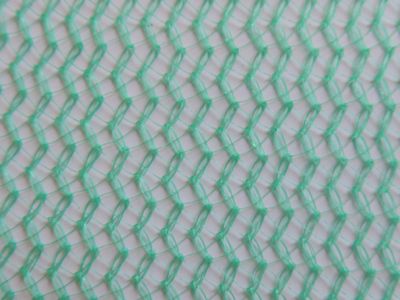 Filet échafaudage 100g/m² - Mailles triangulaires serrées et extensibles Vert 3m x 50m