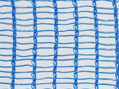 Filet échafaudage 50g/m² - Mailles rectangulaires - Pose rapide Bleu 2.57m x 50m