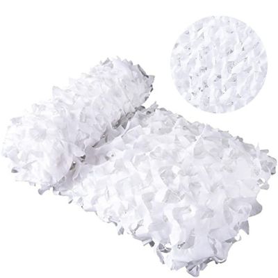 Filet de camouflage blanc neige , Filet de camouflage pour chasse,  maille de camouflage, 5 X 5 m