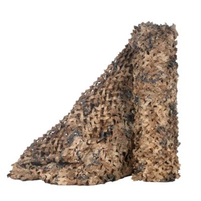 Filet de camouflage, Couverture d'ombrage / Filet de dissimulation forestier pour protection solaire militaire, 4 m x 6 m