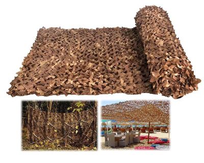 Filet de camouflage extérieur,  filet d'ombrage, filet de camouflage désert, filet pare-soleil, pour jardin, 3x4m