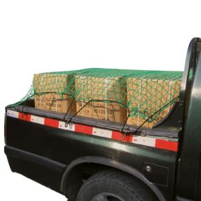 Filet pour remorque avec câble élastique 130 x 250 Vert
