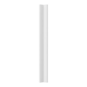 Fileur caisson d'angle GoodHome Stevia blanc mat H. 71,5 x l. 2,05 x Ép. 1,8 cm