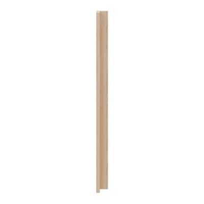 Fileur caisson d'angle haut GoodHome Chia effet chêne clair H. 89,5 x l. 5,9 cm x Ép. 18 mm