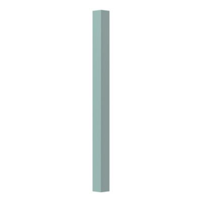 Fileur d'angle extérieur Stevia vert mat H. 71,5 cm Caraway Innovo GoodHome