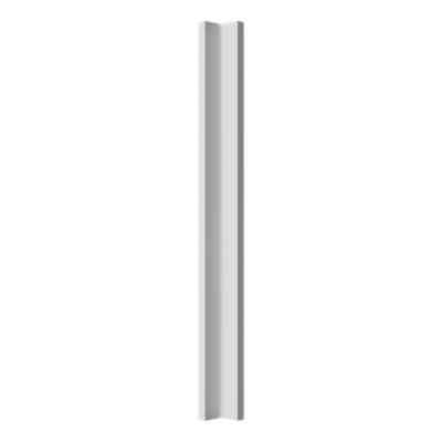 Fileur d'angle GoodHome Ash gris mat H. 71.5 cm x l. 59 mm x Ep. 16 mm