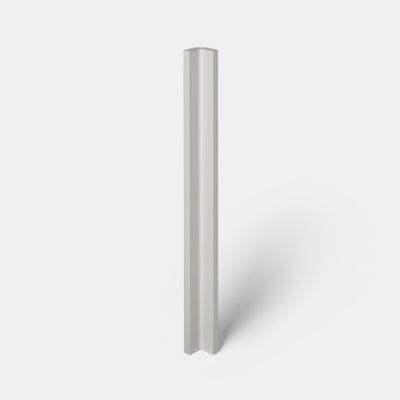 Fileur d'angle GoodHome Balsamita Gris H. 71.5 cm x l. 59 mm x Ep. 5 mm