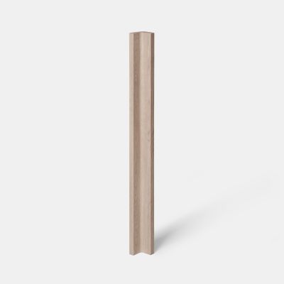Fileur d'angle GoodHome Chia chêne clair H. 71.5 cm x l. 59 mm x Ep. 5 mm