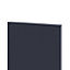 Fileur d'angle GoodHome Garcinia bleu mat H. 71.5 cm x l. 20.5 mm x Ep. 18 mm