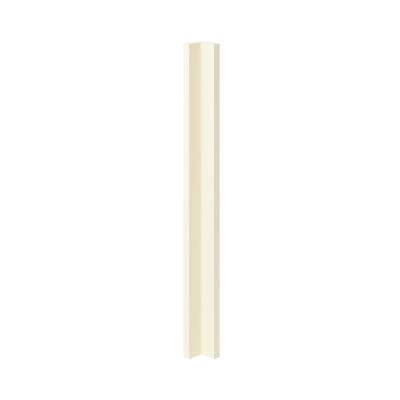 Fileur d'angle GoodHome Stevia Crème H. 71.5 cm x l. 59 mm x Ep. 5 mm