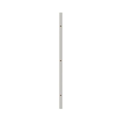 Fileur d'angle GoodHome Stevia gris mat H. 71,5 x l. 2,05 cm x ép. 1,8 mm