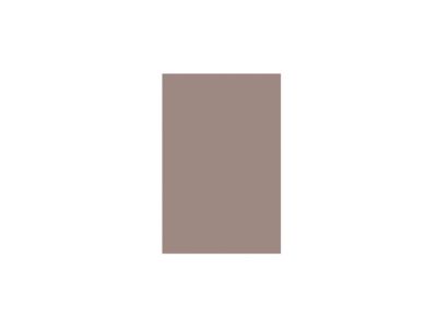 Fileur d'angle haut Palma rose taupe H. 89,5 x l. 20,5 x Ep. 18 mm