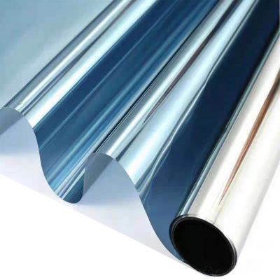 Film adhésif miroir privatif pour fenêtre au mètre - Anti-Regard Anti-UV Anti-Chaleur - 60cmx7m