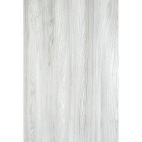 Film adhésif décoratif D-C-Fix Hölzer Sangallo lightgrey PVC avec adhésif bois structuré mat et satiné gris L. 200 x l. 67,5 cm