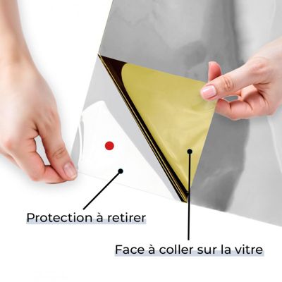 Film anti chaleur pour simple vitrage meilleure performance - doré - 152 cm x 2 m - en Rouleau - DIMEXACT