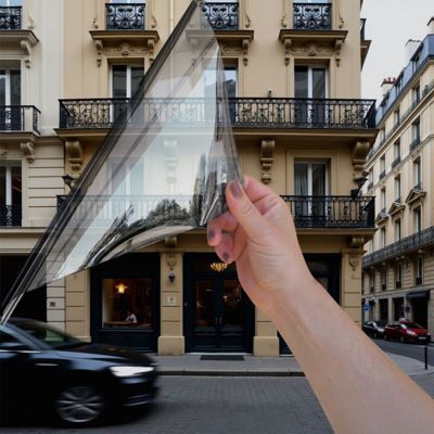 DIMEXACT - Film Anti Chaleur Fenetre Pour Simple Vitrage Bon Compromis Bleu Clair 152 Cm X 1 5 M En Rouleau 85543598