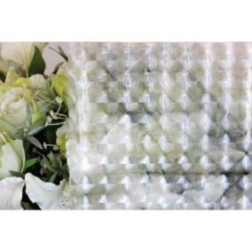 Film décoratif pour vitre vitrostatique Carro - 150 x 45 cm - Transparent