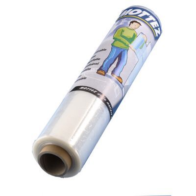 Film étirable transparent pour protection 300 x 45 cm Mottez