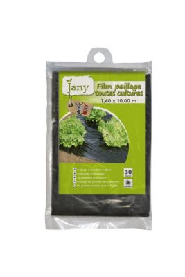 Celloplast - Film de paillage Noir 1,4 x 5 m - Gamm vert